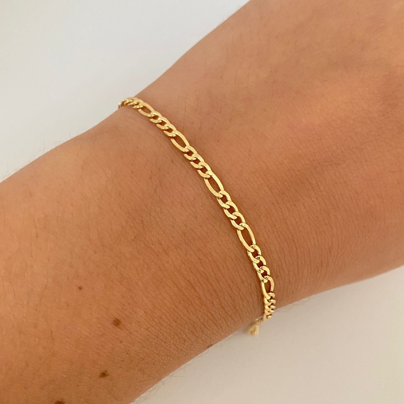 Pulso It 3x1 Oro amarillo 18k +1 / 1,75 Gr / 2,8 mm / 19 Cm